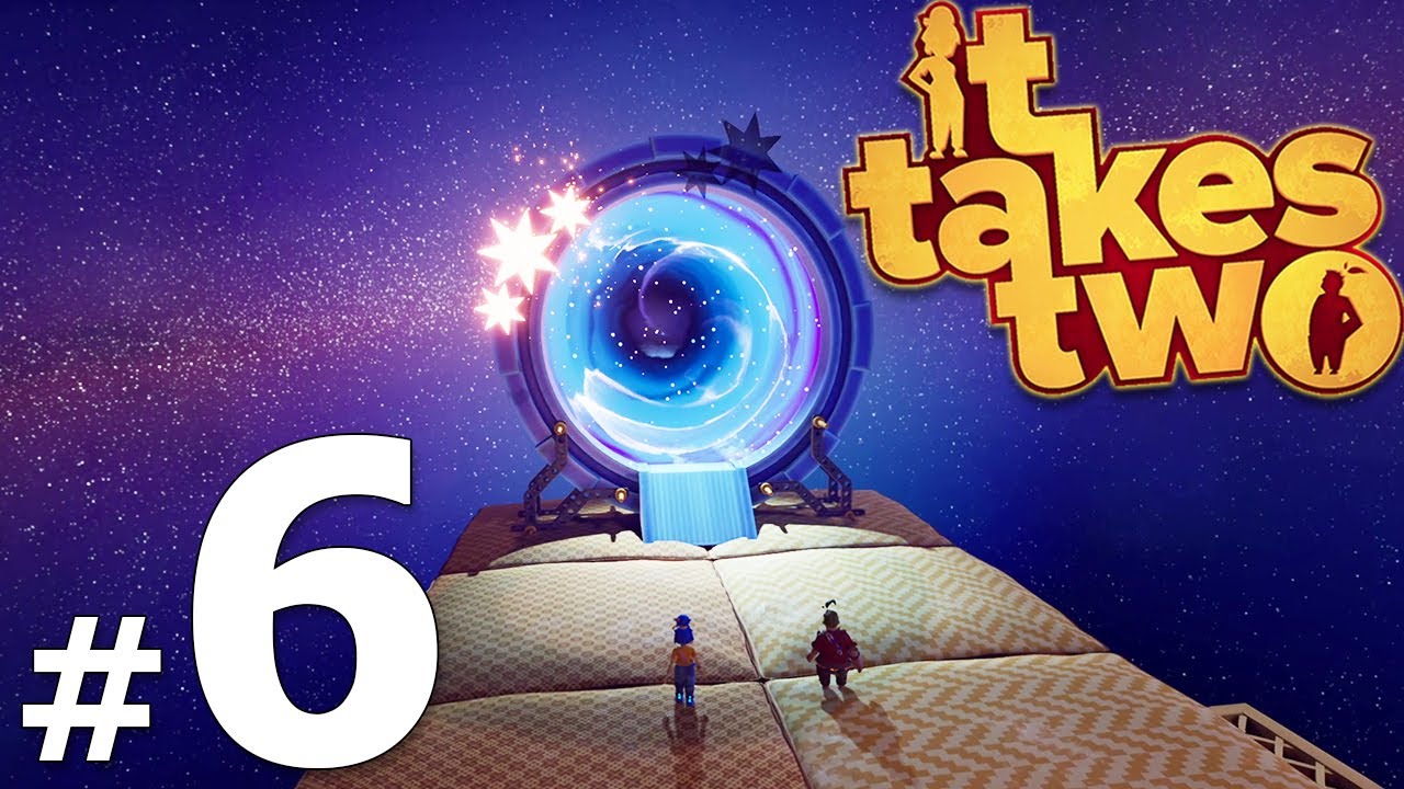 IT TAKES TWO PS4 Gameplay #6 - PERDIDOS NO ESPAÇO! (LITERALMENTE) 